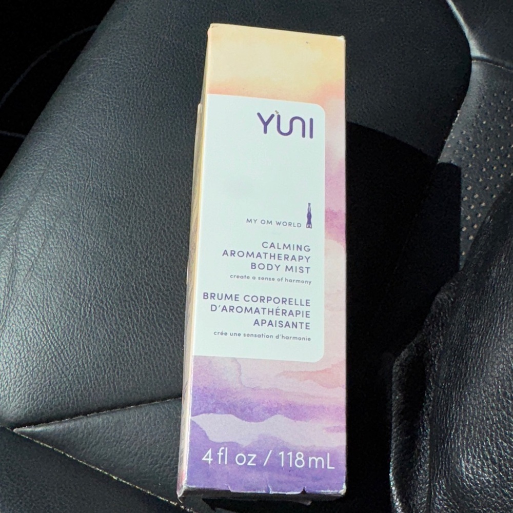 NWT YUNI Calming Aromatherapy Body Mist size 4 FL OZ